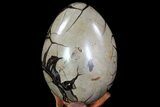 Septarian Dragon Egg Geode - Crystal Filled #71848-3